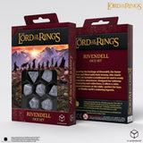 Der Herr der Ringe 7er-Würfelset Bruchtal (Stein)
