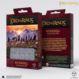 Der Herr der Ringe: 10er D6 Würfelset Bruchtal (Stein)
