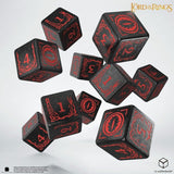 Der Herr der Ringe: 10er D6 Würfelset Mordor