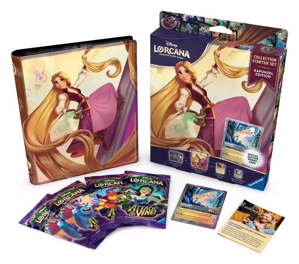 Disney Lorcana TCG Starterset für Sammler Rapunzel Edition *Englische Version*