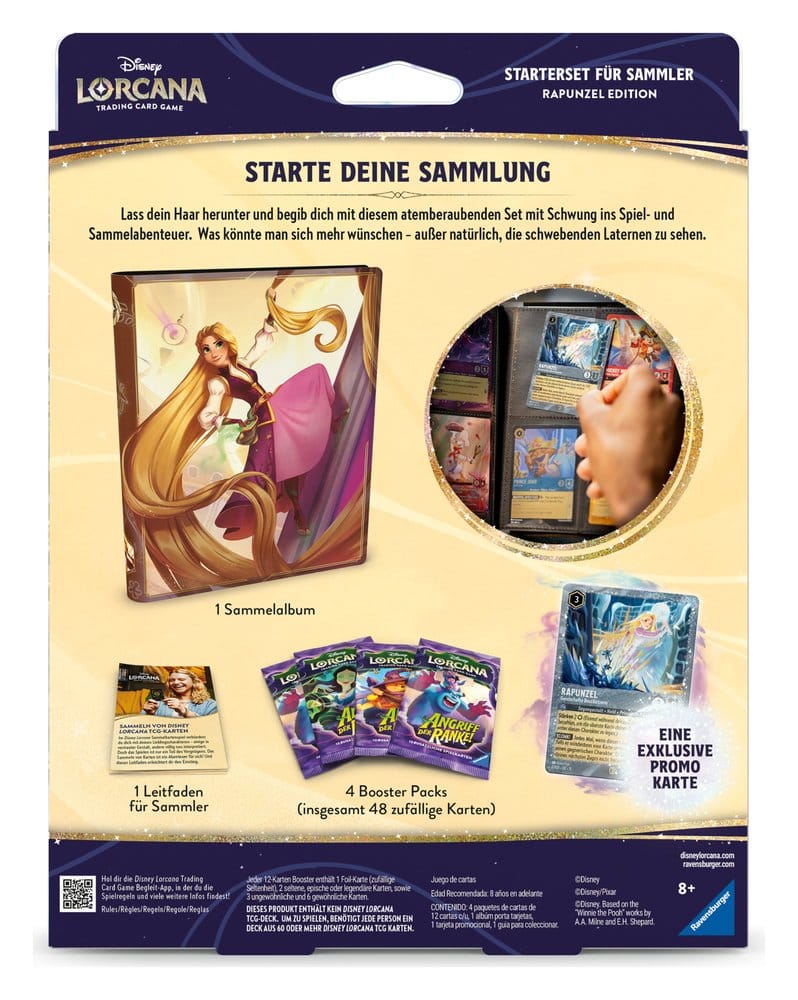 Disney Lorcana TCG Starterset für Sammler Rapunzel Edition *Deutsche Version*