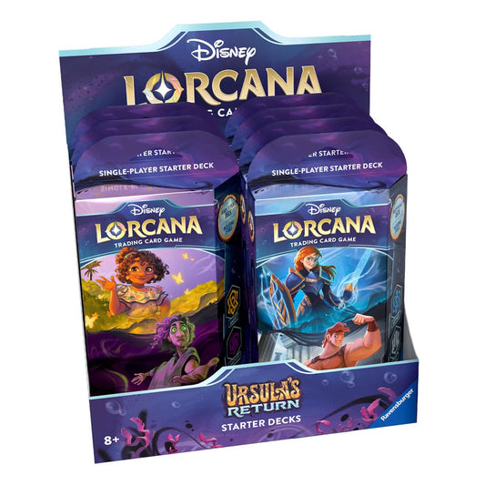 Disney Lorcana TCG Ursula's Return Starter Decks Display (8) *Englische Edition*