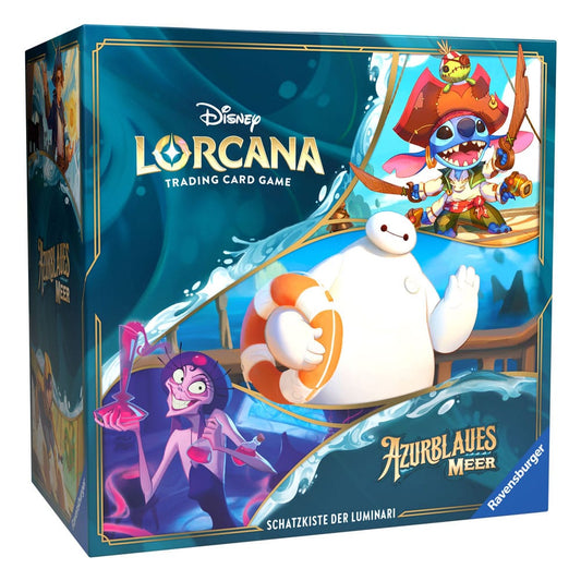 Disney Lorcana TCG Azurblaues Meer Schatzkiste der Luminari *Deutsche Edition*