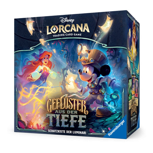 Disney Lorcana TCG Geflüster aus der Tiefe Schatzkiste der Luminari *Deutsche Edition*