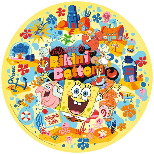 SpongeBob Schwammkopf Rund-Puzzle Welcome to Bikini Bottom (500 Teile)