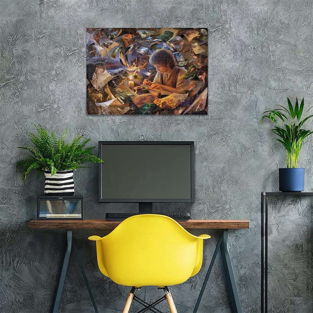 Der Herr der Ringe Puzzle Frodos Reise (1000 Teile)