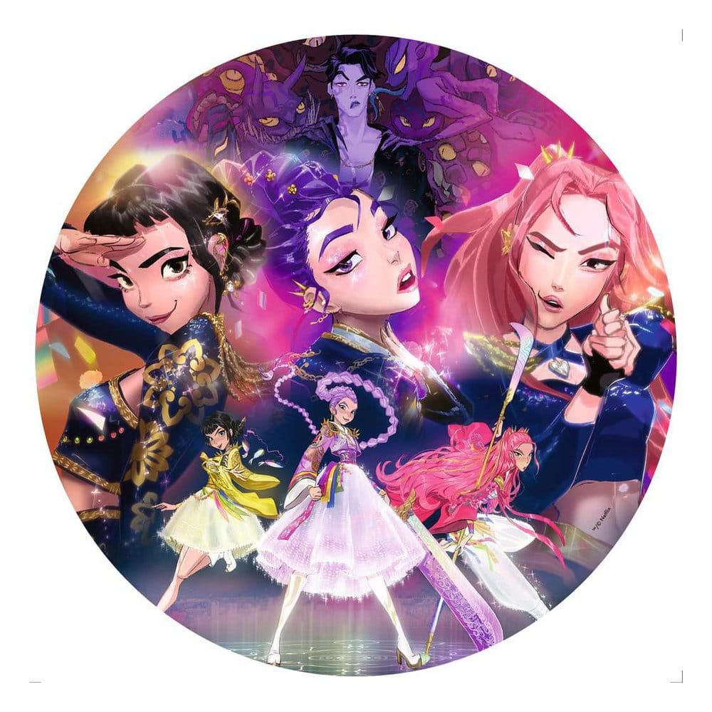 KPop Demon Hunters Rundpuzzle For the fans! (500 Teile)