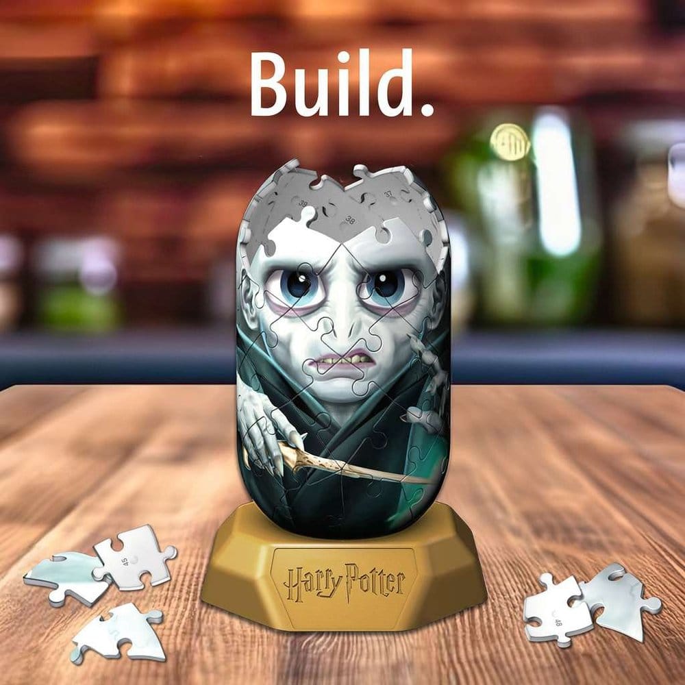 Harry Potter Hylkies 3D Puzzle #40 Voldemort 12 cm