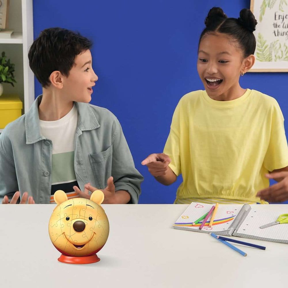 Winnie Puuh 3D Puzzle-Ball mit Ohren (77 Teile)