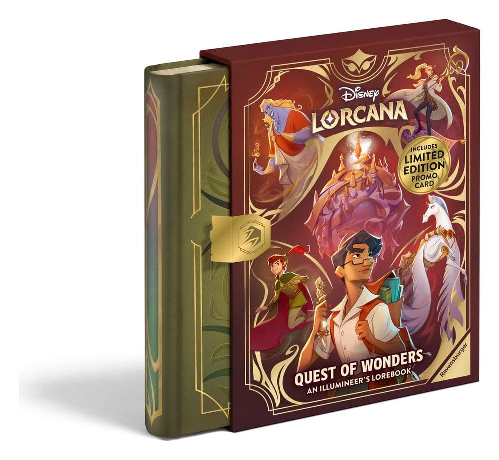 Disney Lorcana TCG Quest of Wonders - An Illumineer's Lorebook *Englische Version*