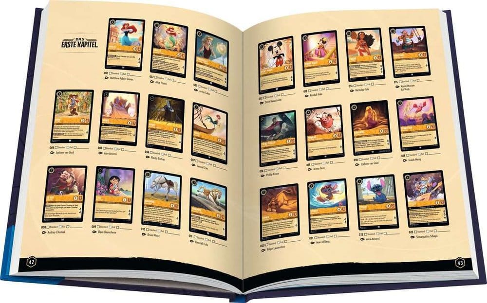 Disney Lorcana TCG Buch Der offizielle Collector's Guide: Sets 1-4 *Deutsche Version*