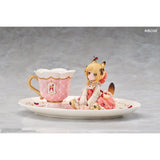 Original Character DLC Series PVC Figur Tea Time Cats Orange Cat 10 cm