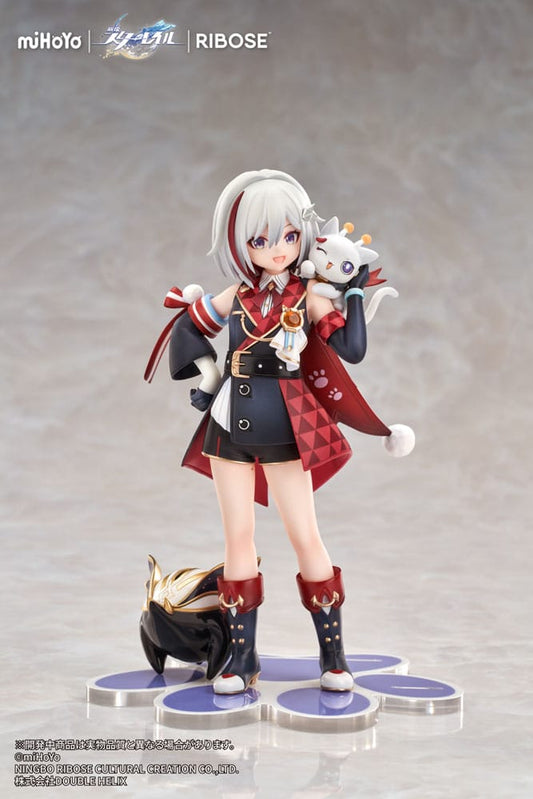 Honkai: Star Rail Rise Up Chibineko Series PVC Statue Topaz & Numby Ver. 18 cm