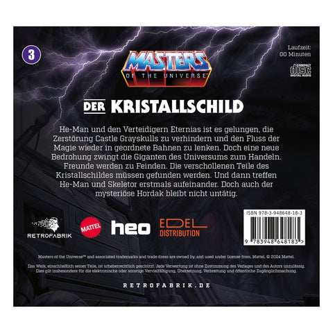 Masters of the Universe Hörspiel-CD Folge 3: Der Kristallschild *Deutsche Version*