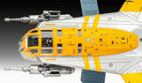 Star Wars The Mandalorian and Grogu Revell Modellbausatz 1/72 Razor Crest 34 cm