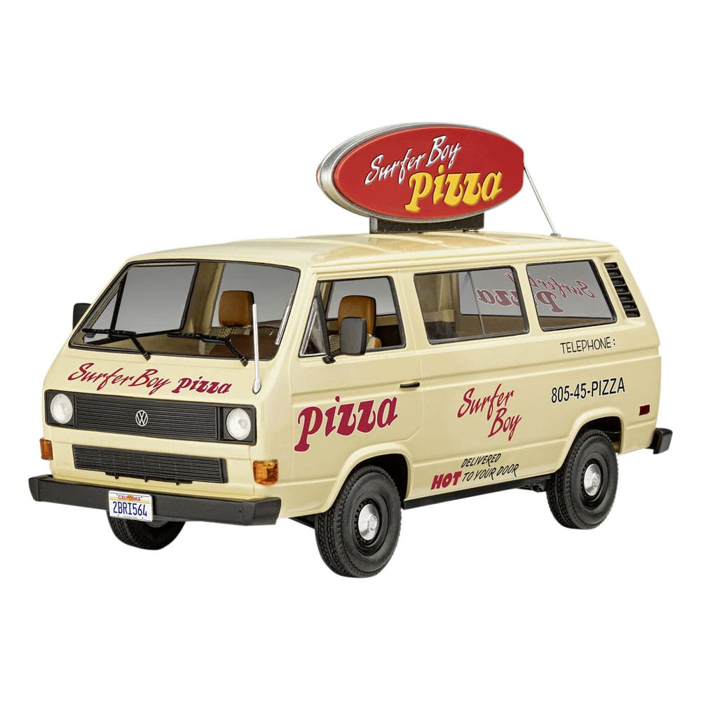 Stranger Things Modellbausatz 1/25 VW T3 Bus Surfer Boy 19 cm
