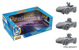 Sonic the Hedgehog Pull & Speed Auto mit Rückziehmotor Sonic Racing CrossWorlds - Pack of 3