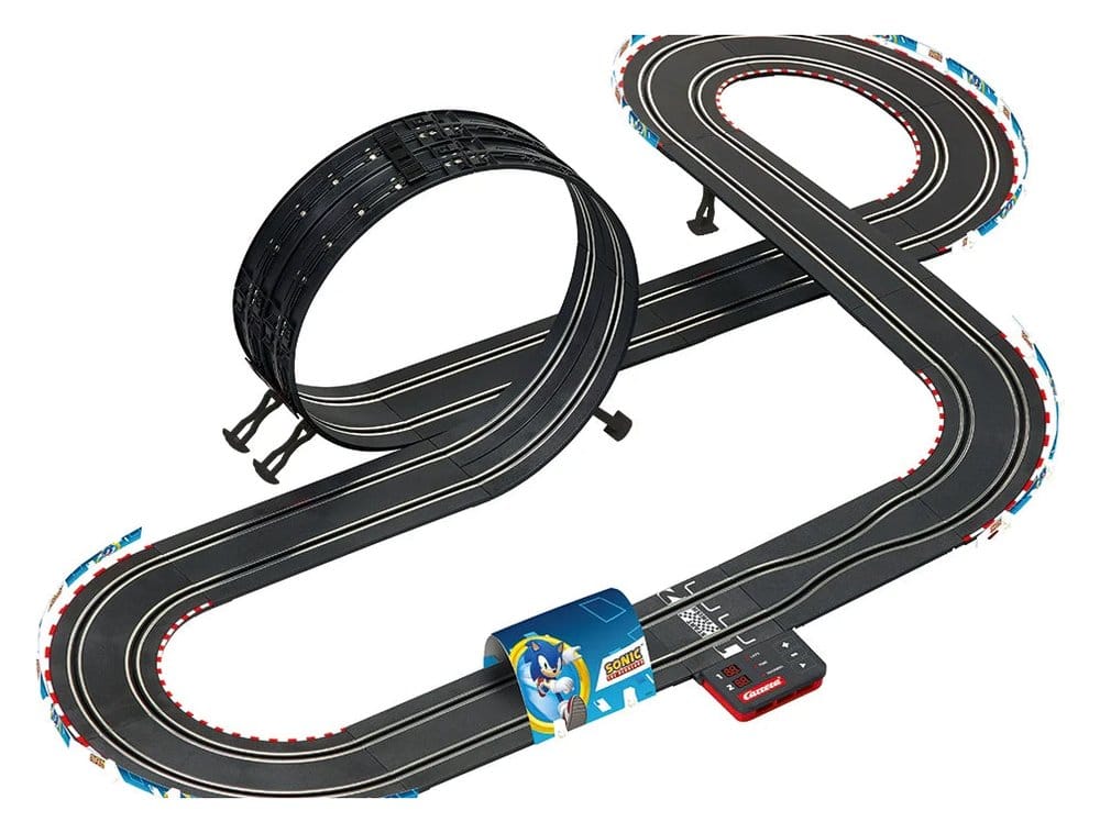 Sonic the Hedgehog Carrera GO!!! Autorennbahn Set Sonic Racing CrossWorlds