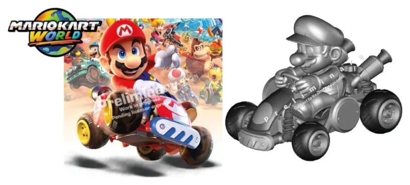 Nintendo Mario Kart Carrera RC RC Auto Mario Kart World, Mario 2,4GHz