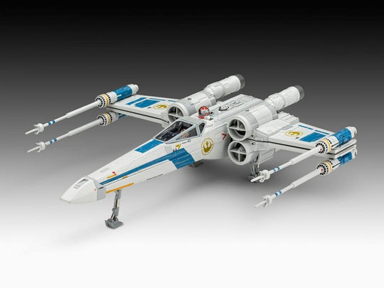 Star Wars The Mandalorian and Grogu Revell Model Set Modellbausatz 1/57 New Republic X-Wing Fighter 22 cm