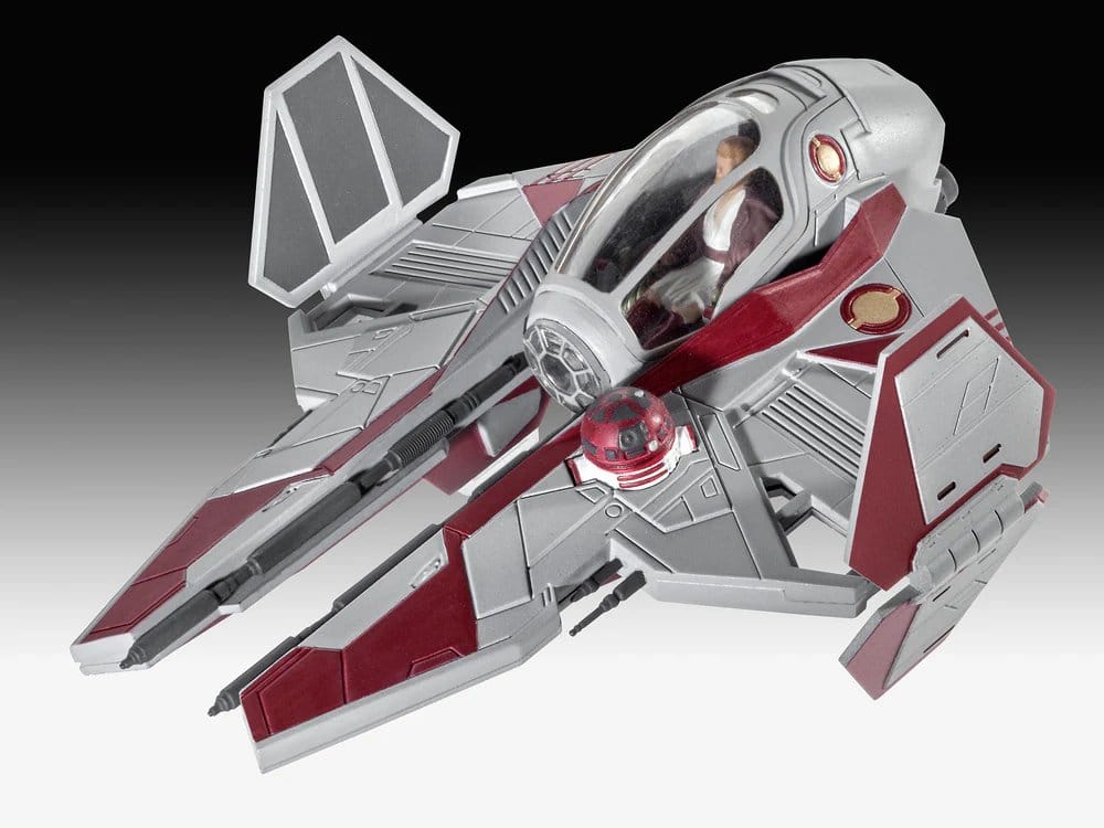 Star Wars Starter Kit Modellbausatz Obi-Wan's Starfighter 10 cm