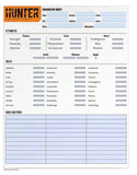 Hunter: The Reckoning 5th Edition RPG Journal Expanded Character Sheet Journal *Englische Version*