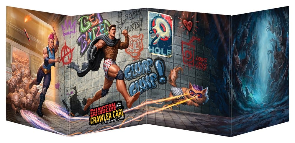 Dungeon Crawler Carl RPG Spielleiterschirm
