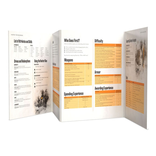 Hunter: The Reckoning 5th Edition RPG Storyteller's Screen Kit  *Englische Version*