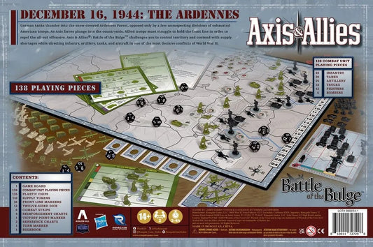 Avalon Hill Brettspiel Axis & Allies: Battle of the Bulge *Englische Version*