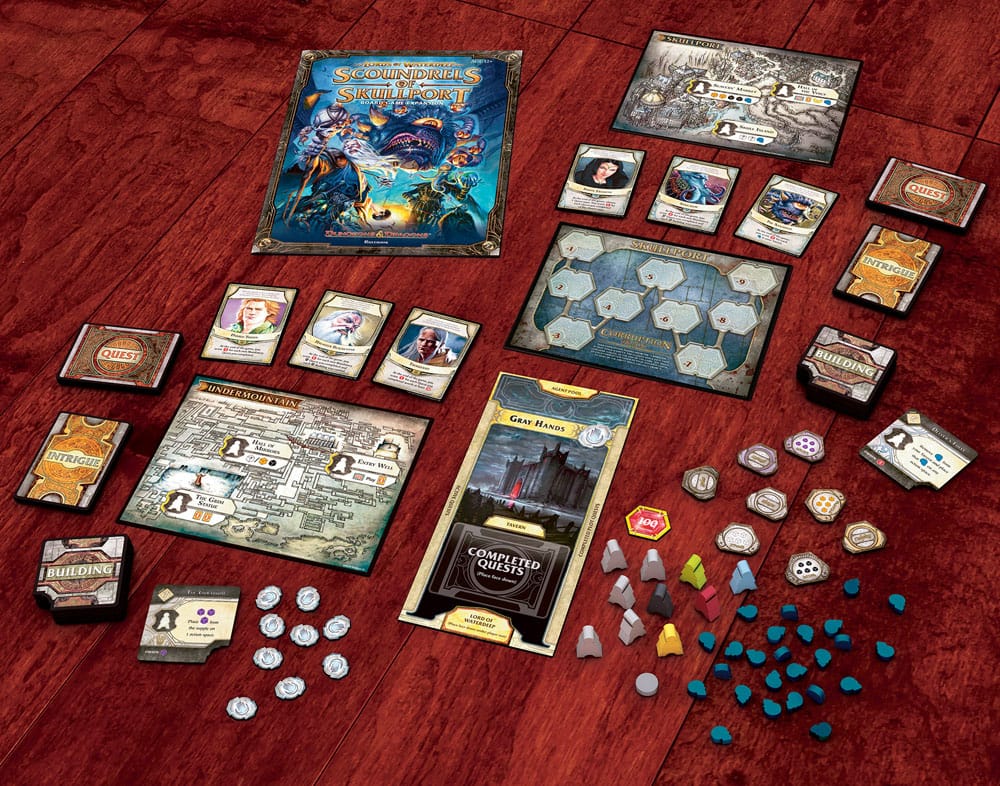 Dungeons & Dragons Brettspiel Lords of Waterdeep: Scoundrels of Skullport Erweiterung *Englische Version*