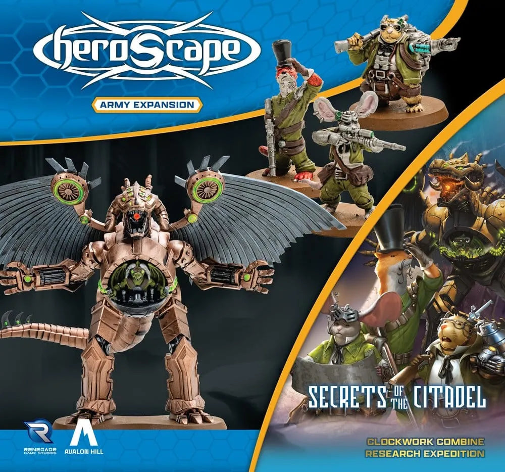 Heroscape Armeeerweiterung Clockwork Combine Research Expedition *Englische Version*