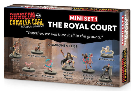 Dungeon Crawler Carl Miniaturen-Set 1 The Royal Court