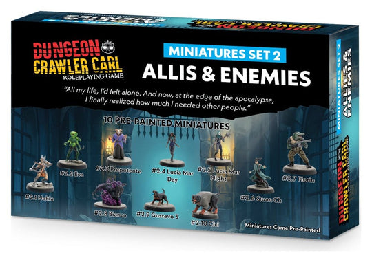 Dungeon Crawler Carl Miniaturen-Set 2 Enemies & Allies