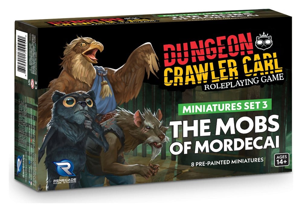 Dungeon Crawler Carl Miniaturen-Set 3 Mobs of Mordecai