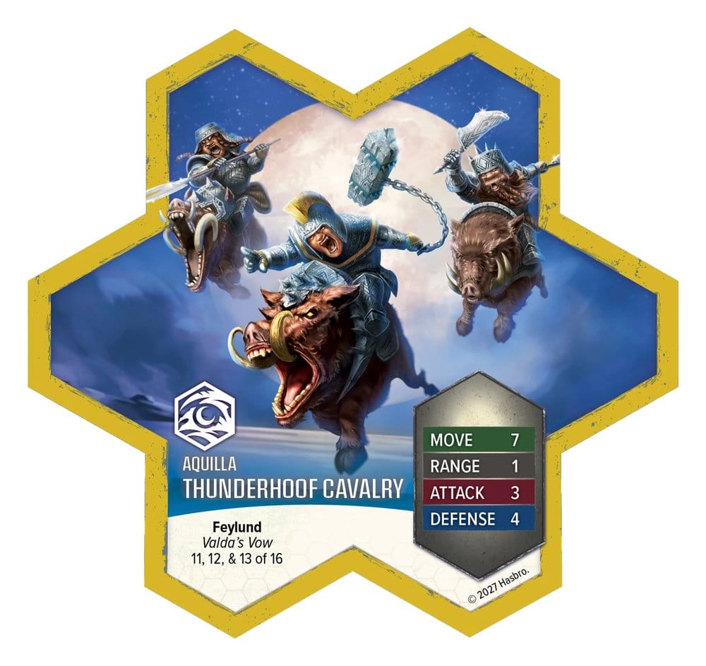 Heroscape Armeeerweiterung Thunderhoof Calvary Standard Edition *Englische Version*