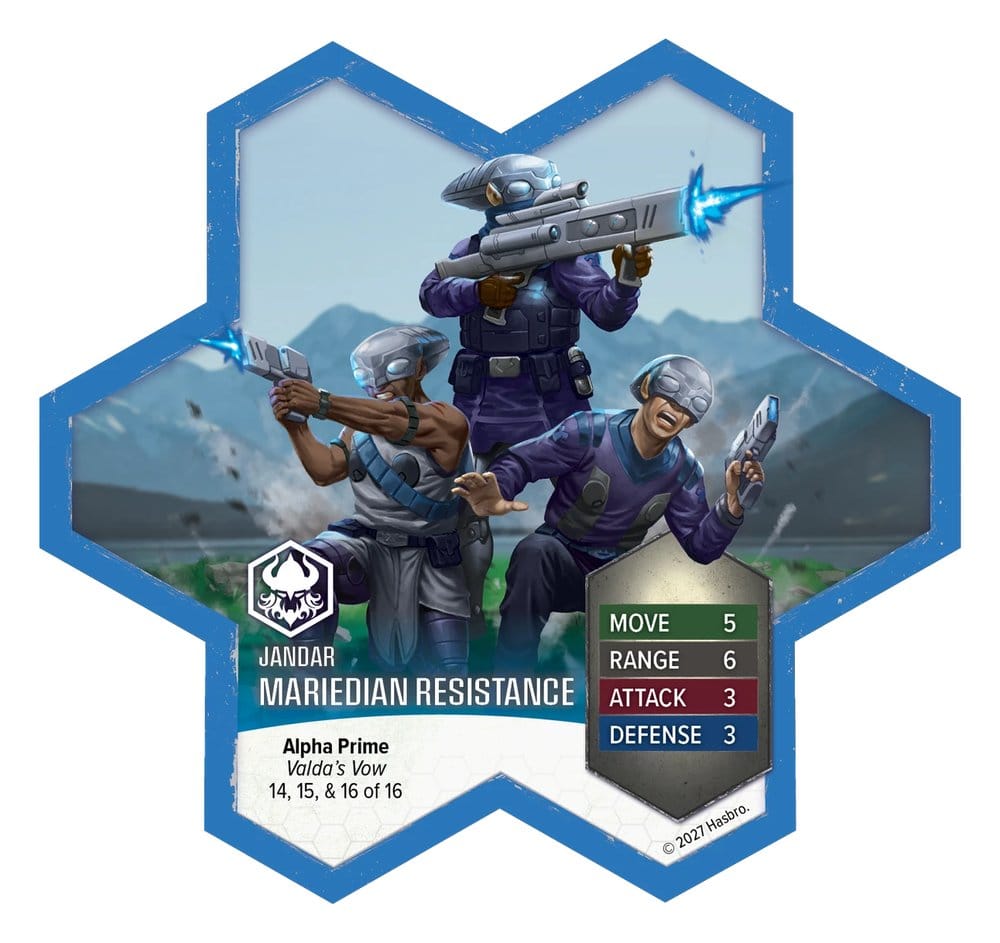 Heroscape Armeeerweiterung Mariedian Resistance Fighters Standard Edition *Englische Version*