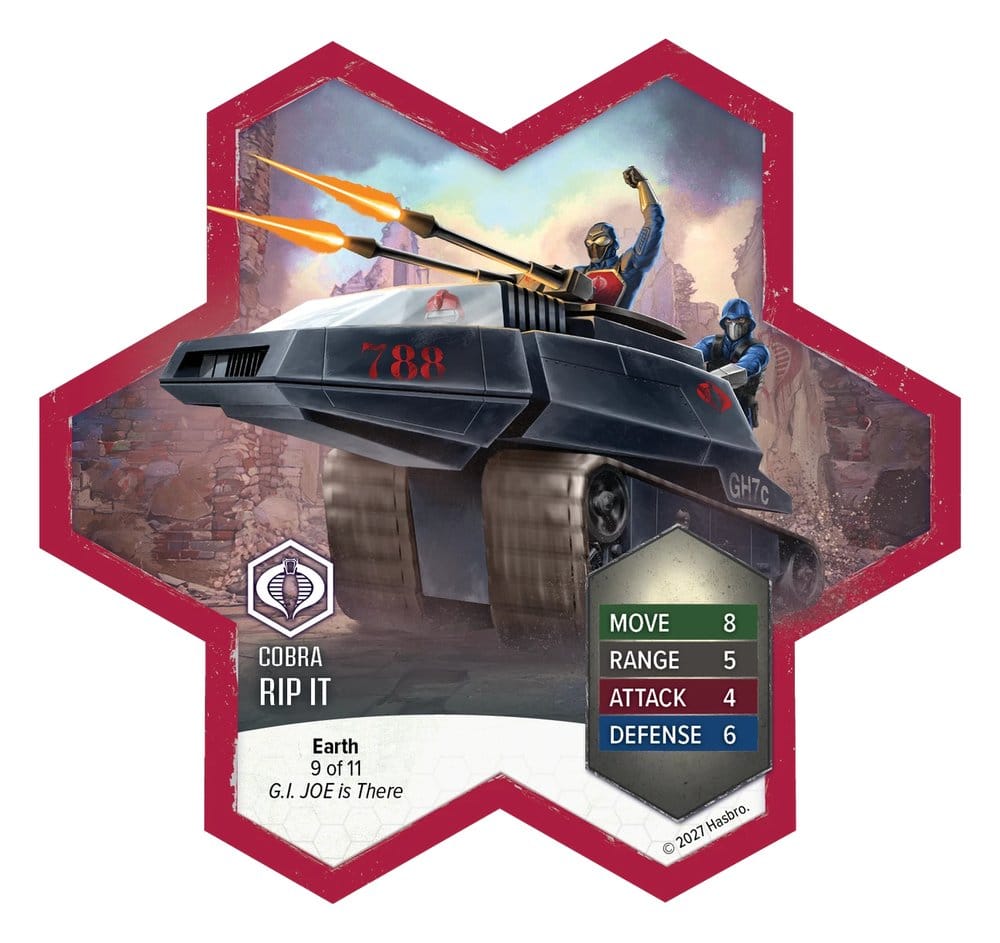 G.I. JOE Heroscape Armeeerweiterung H.I.S.S. Tank Standard Edition *Englische Version*