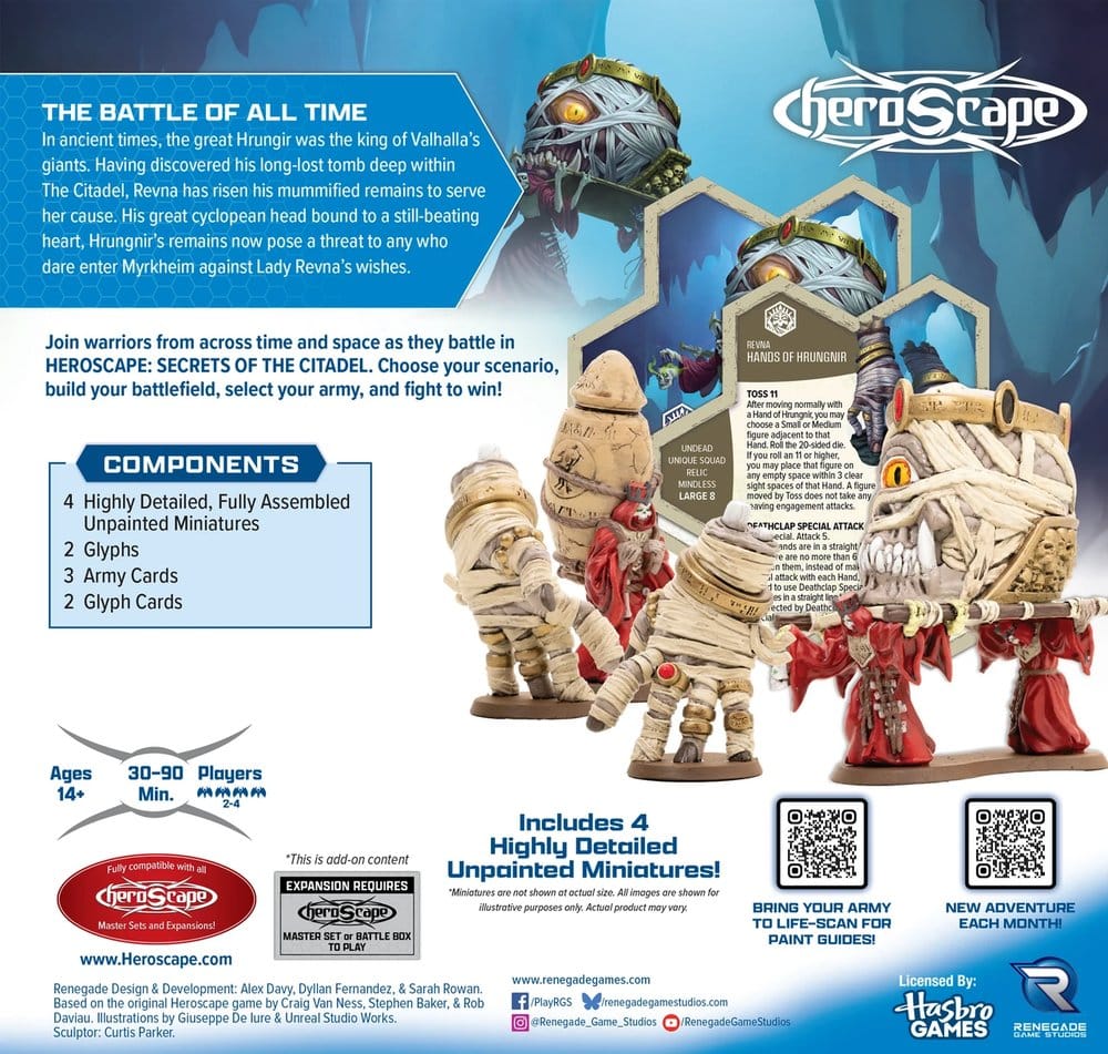 Heroscape Armeeerweiterung Awakened Ancient of the Umbral Covenant – Standard Edition *Englische Version*