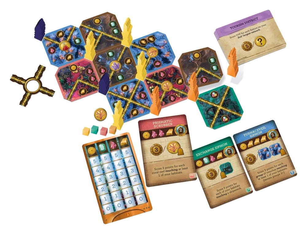 Steam Kingdom Brettspiel *Englische Version*