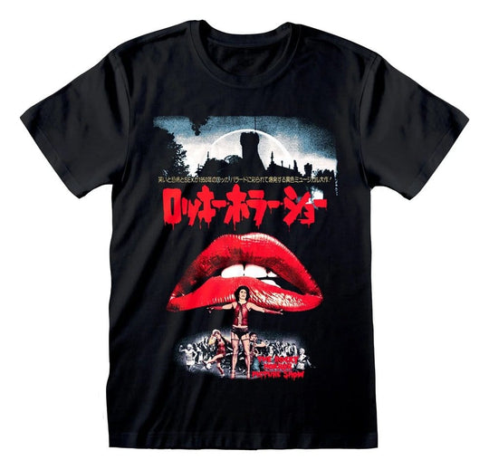 Rocky Horror Picture Show T-Shirt Japanese Black Größe L