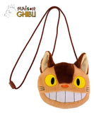 Mein Nachbar Totoro Plüschbeutel mit Kordeln Catbus 15 x 14 cm