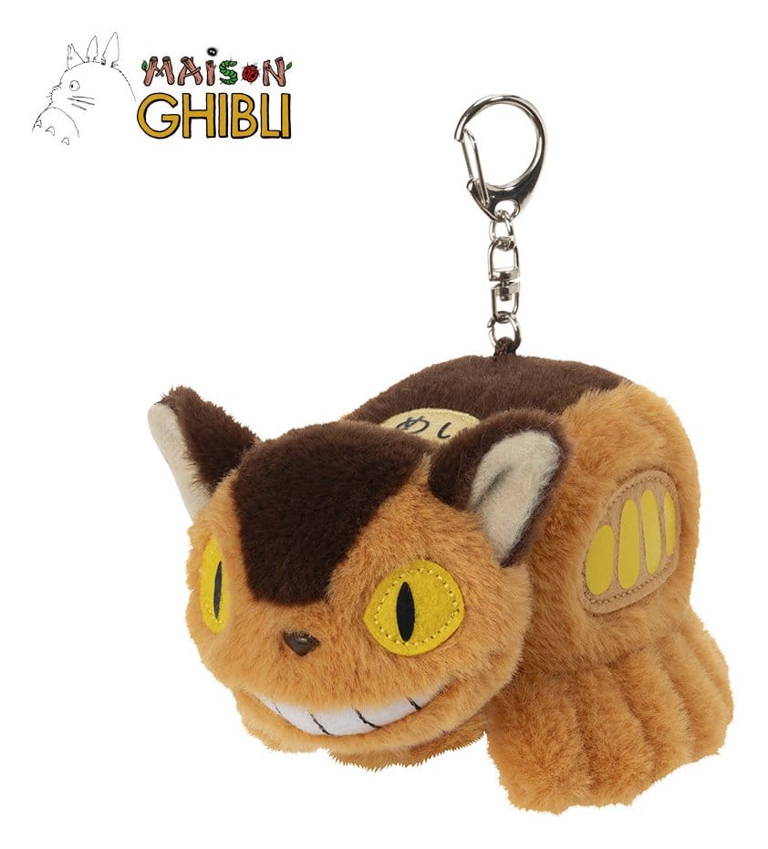 Mein Nachbar Totoro Nakayoshi Plüsch-Schlüsselanhänger Catbus