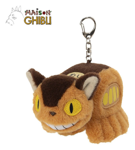Mein Nachbar Totoro Nakayoshi Plüsch-Schlüsselanhänger Catbus