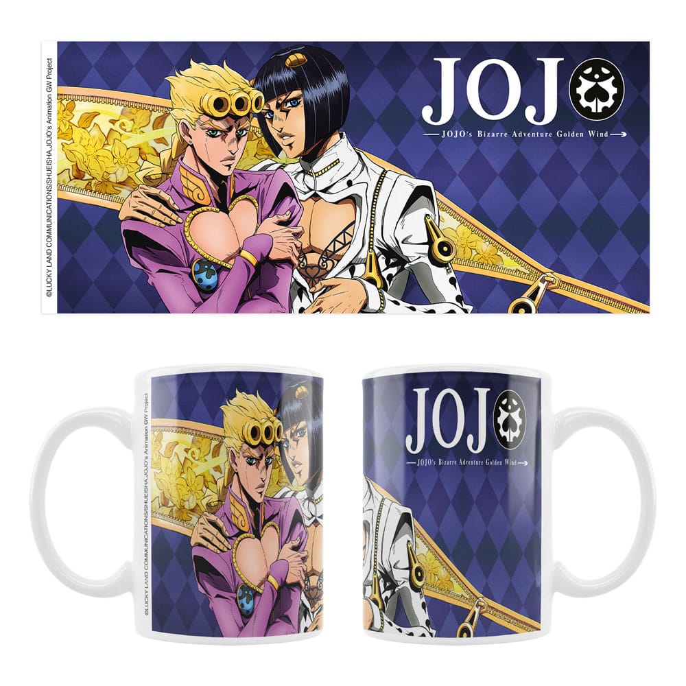 JoJo´s Bizarre Adventure Part 5: Golden Wind Keramiktasse Giorno & Bruno