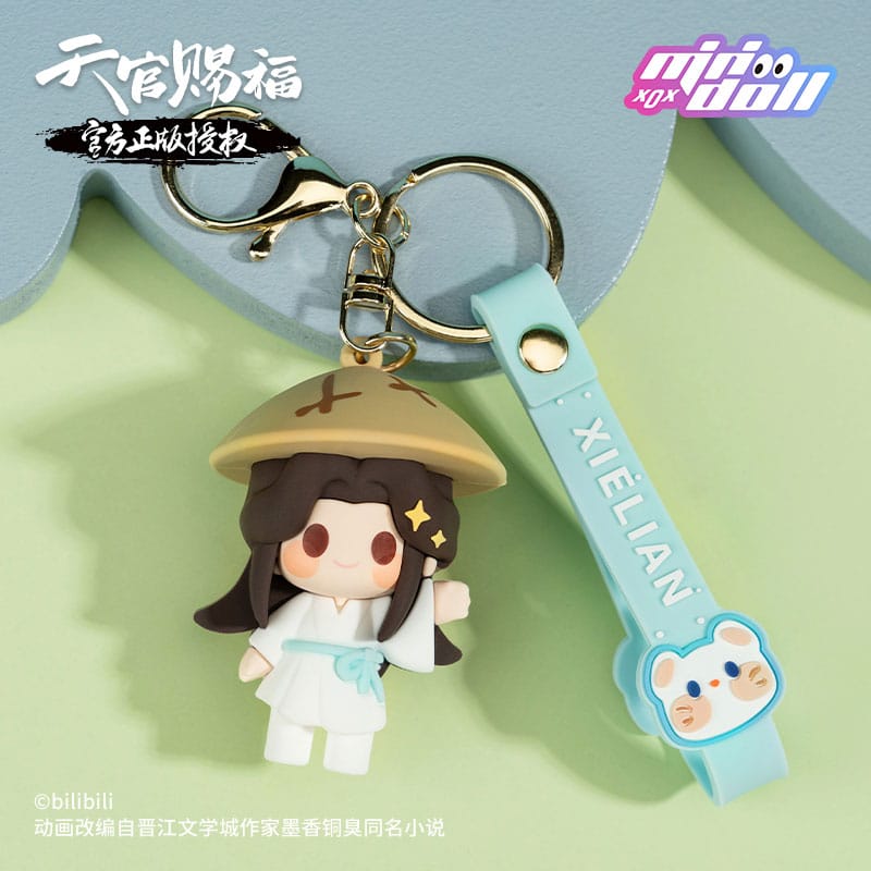 Heaven Official´s Blessing Gummi-Schlüsselanhänger Xie Lian 6 cm
