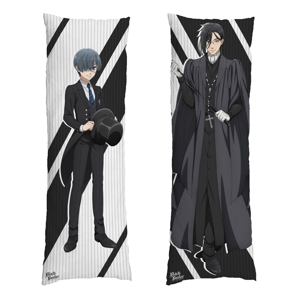 Black Butler Dakimakura Kissenbezug Sebastian & Ciel 150 x 50 cm