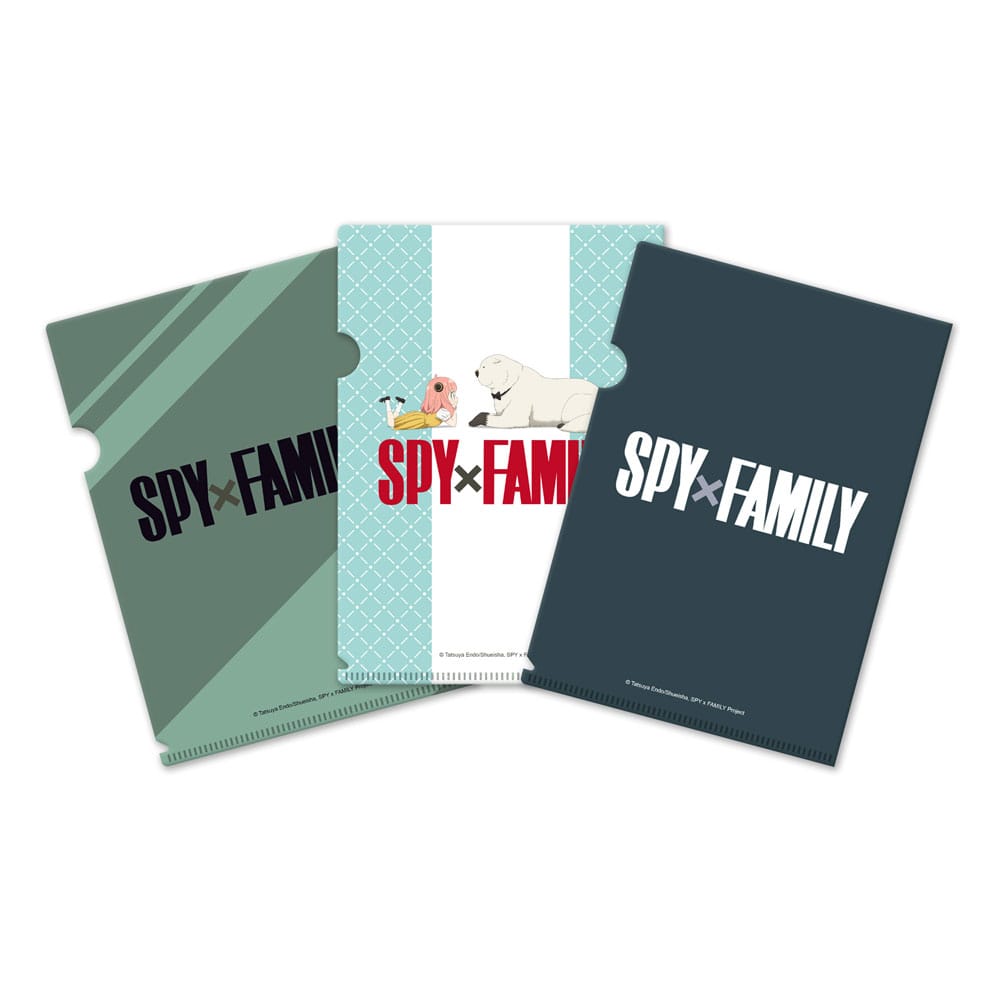 Spy x Family Klarsichthüllen 3er-Set Season 3