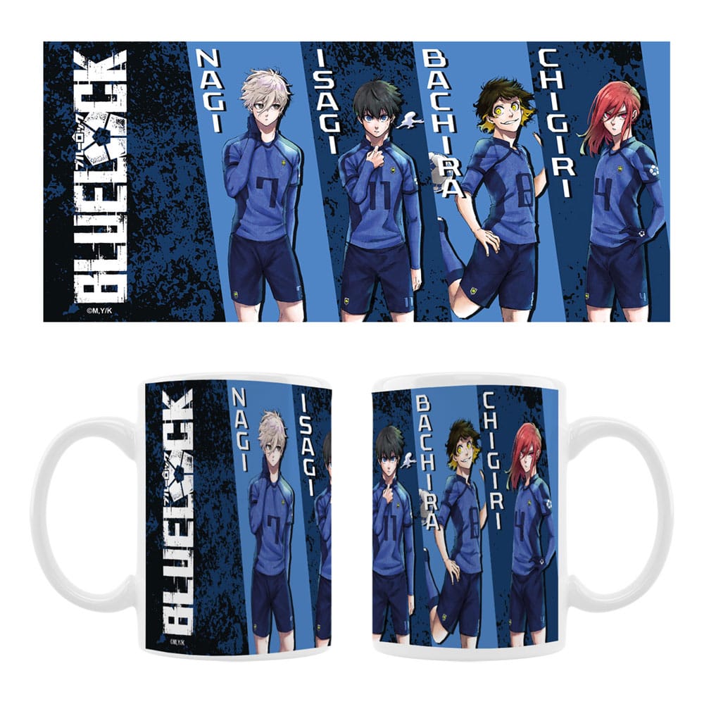 Blue Lock Keramiktasse Nagi, Isagi, Bachira & Chigiri
