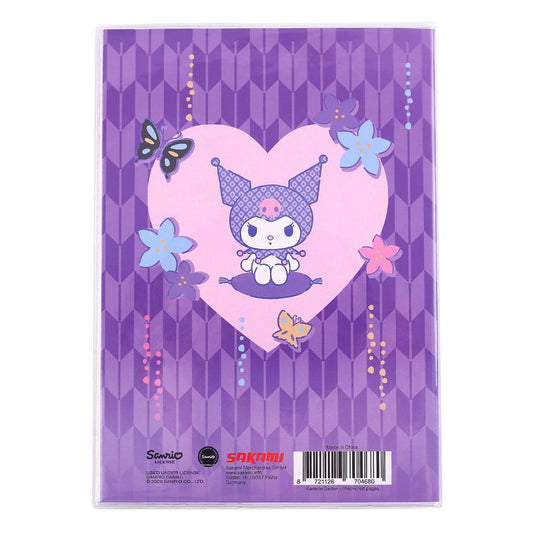Sanrio Notizbuch Kuromi Japanese Holographic Checkered