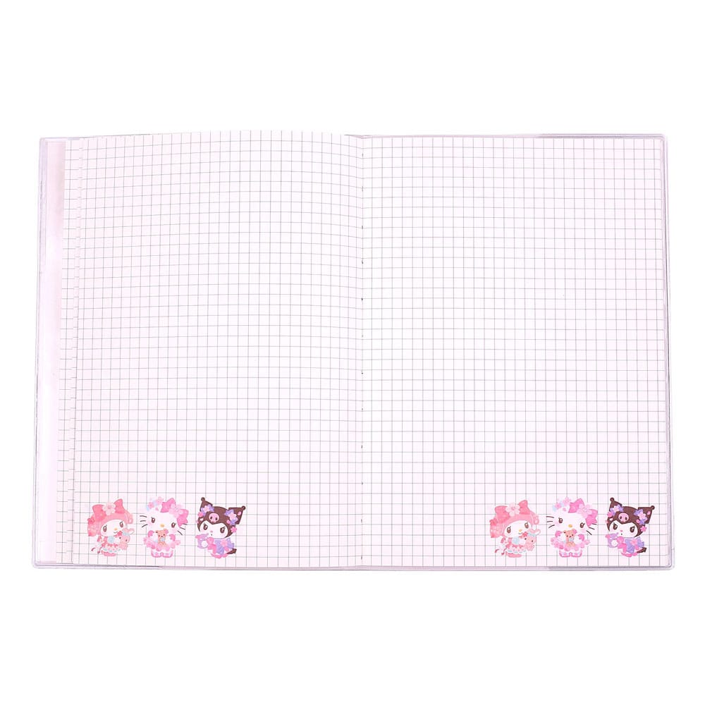 Sanrio Notizbuch Hello Kitty & Friends Sakura Series Holographic Checkered